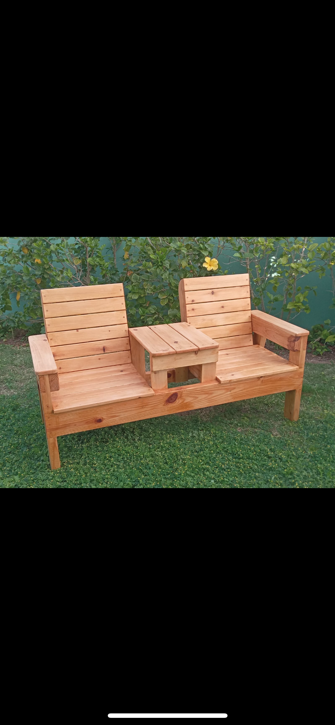 2 Seater chair bench Creations By Chris