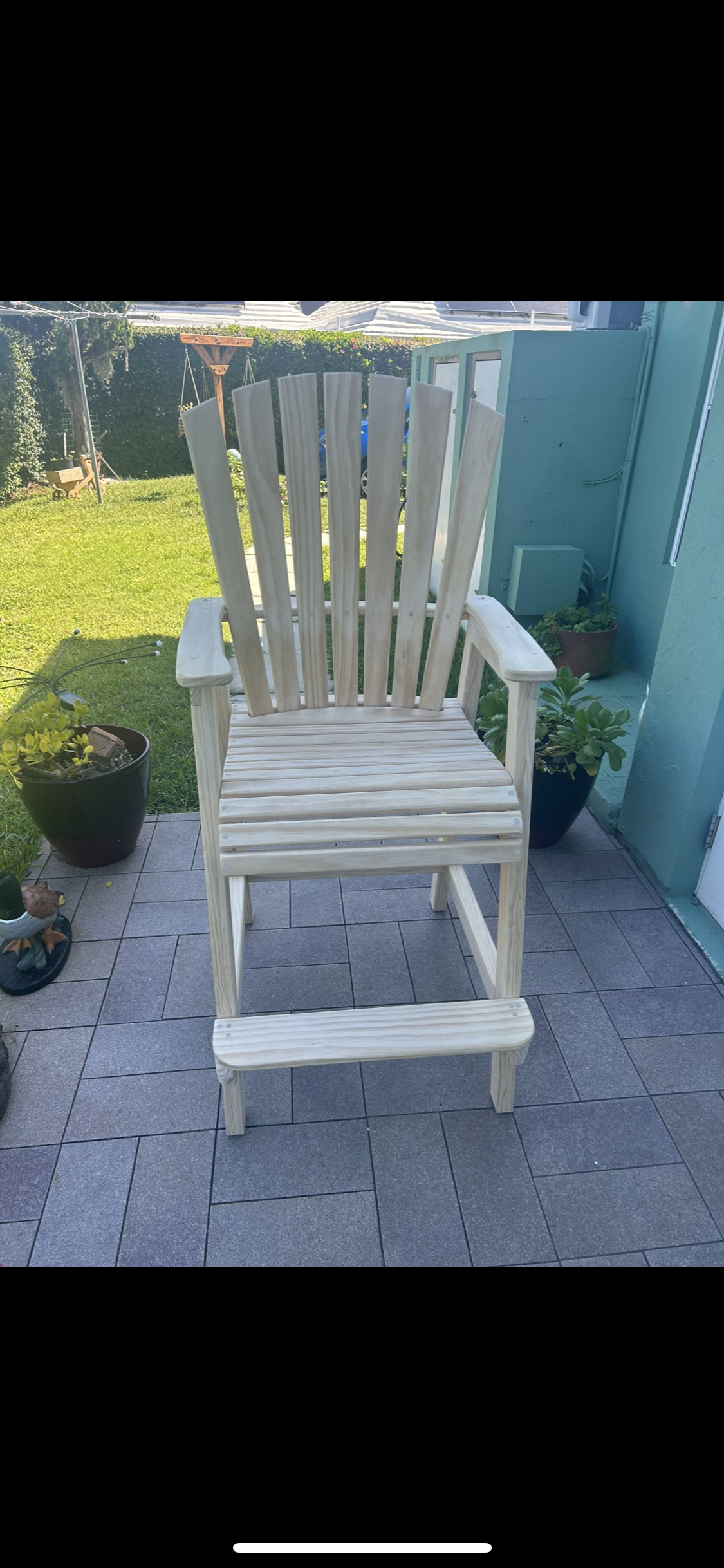 High back Adirondack Chair