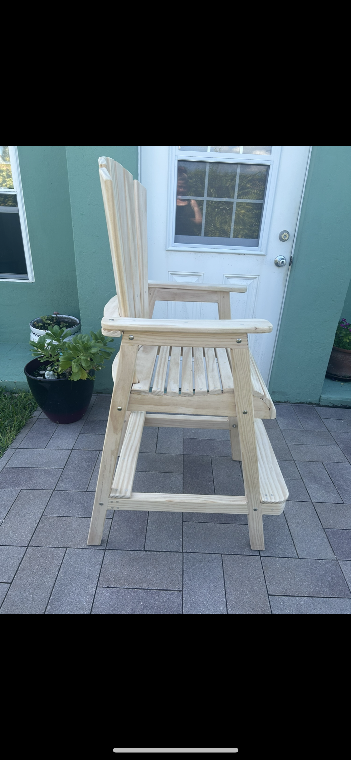 High back Adirondack Chair