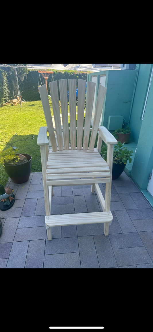 High back Adirondack Chair